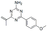 4-(4-methoxyphenyl)-6-prop-1-en-2-yl-1,3,5-triazin-2-amine CAS#: 81854-83-3