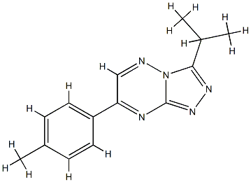 4-(4-methylphenyl)-9-propan-2-yl-1,2,5,7,8-pentazabicyclo[4.3.0]nona-2 ,4,6,8-tetraene CAS#: 86870-02-2