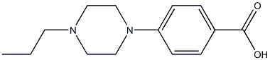 4-(4-propylpiperazin-1-yl)benzoic acid CAS#: 85469-68-7