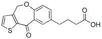 4-(4,10-dihydro-10-oxothieno(3,2-c)(1)benzoxepin-8-yl)butyric acid CAS#: 88358-30-9