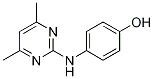 4-[(4,6-DiMethyl-2-pyriMidinyl)aMino]phenol CAS#: 81261-84-9