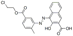 4-[[5-[(2-chloroethoxy)carbonyl]-o-tolyl]azo]-3-hydroxy-2-naphthoic acid CAS#: 83488-01-1