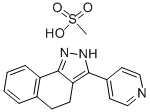 4 5-DIHYDRO-3-(4-PYRIDINYL)-2H-BENZ(G)-INDAZOLE METHANESULFONATE CAS#: 80997-85-9