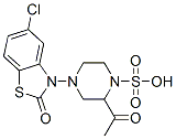 4-(5-chloro-2-oxo-3(2H)-benzothiazolyl)acetyl-1-piperazinesulfonic acid CAS#: 87925-15-3