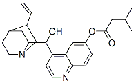 [4-[(5-ethenyl-1-azabicyclo[2.2.2]oct-7-yl)-hydroxy-methyl]quinolin-6- yl] 3-methylbutanoate CAS#: 83348-48-5