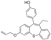 4-(7-Allyloxy-11-ethyldibenzo[b,f]thiepin-10-yl)phenol CAS#: 85850-86-8