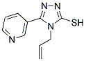 4-ALLYL-5-PYRIDIN-3-YL-4H-1,2,4-TRIAZOLE-3-THIOL CAS#: 80570-89-4