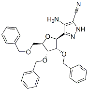 4-Amino-3-(2,3,5-tri-O-benzyl-beta-ribofuranosyl)-5-pyrazole carbonitr ile CAS#: 88287-77-8
