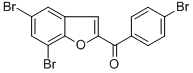 (4-BROMOPHENYL)(5,7-DIBROMO-1-BENZOFURAN-2-YL)METHANONE CAS#: 83806-75-1