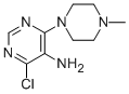 4-CHLORO-6-(4-METHYL-PIPERAZIN-1-YL)-PYRIMIDIN-5-YLAMINE CAS#: 84762-68-5