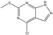 4-CHLORO-6-(METHYLTHIO)-1H-PYRAZOLO[3,4-D]PYRIMIDINE CAS#: 85426-79-5
