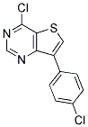 4-CHLORO-7-(4-CHLOROPHENYL)THIENO[3,2-D]PYRIMIDINE CAS#: 827614-30-2