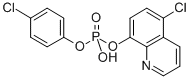 4-CHLOROPHENYL-5-CHLORO-8-QUINOLINYL HYDROGEN PHOSPHATE CAS#: 81366-72-5