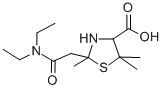 4-Carboxy-2,5,5-trimethylthiazolidine-2-N,N-diethylacetamide CAS#: 85486-59-5