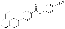 4-Cyano-phenyl-4'-trans-heptylcyclohexylbenzoate CAS#: 81930-18-9