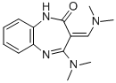 4-(Dimethylamino)-3-((dimethylamino)methylene)-1,3-dihydro-2H-1,5-benz odiazepin-2-one CAS#: 87295-93-0