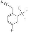 4-FLUORO-2-(TRIFLUOROMETHYL)PHENYLACETONITRILE CAS#: 80141-94-2