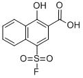 4-FLUOROSULFONYL-1-HYDROXY-2-NAPHTHOIC ACID CAS#: 839-78-1
