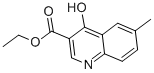 4-HYDROXY-6-METHYL-QUINOLINE-3-CARBOXYLIC ACID ETHYL ESTER CAS#: 85418-82-2