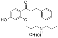 4-Hydroxy Propafenone Hydrochloride CAS#: 86383-31-5