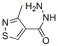 4-Isothiazolecarboxylic  acid,  3-methyl-,  hydrazide CAS#: 89179-69-1