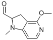 4-METHOXY-1-METHYL-2,3-DIHYDRO-1H-PYRROLO[3,2-C]PYRIDINE-2-CARBALDEHYDE CAS#: 86518-13-0