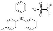 (4-METHYLPHENYL)DIPHENYL SULFONIUM TRIFLUOROMETHANESULFONATE CAS#: 81416-37-7