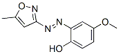 4-Methoxy-2-[(5-methylisoxazol-3-yl)azo]phenol CAS#: 89130-06-3