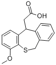 4-Methoxy-6,11-dihydrodibenzo(b,e)thiepin-11-acetic acid CAS#: 82407-43-0