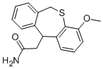 4-Methoxy-6,11-dihydrodibenzo(b,e)thiepin-11-acetic acid amide CAS#: 82393-97-3