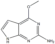 4-Methoxy-7H- Pyrrolo[2,3-d] pyriMidin-2-aMine CAS#: 84955-32-8