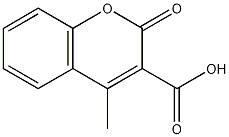 4-Methyl-2-oxo-2H-chromene-3-carboxylic acid CAS#: 833-31-8