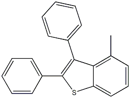 4-Methyl-2,3-diphenylbenzo[b]thiophene CAS#: 84224-69-1
