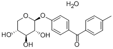 (4-Methylphenyl)(4-(beta-D-xylopyranosyloxy)phenyl)methanone hydrate CAS#: 83354-79-4