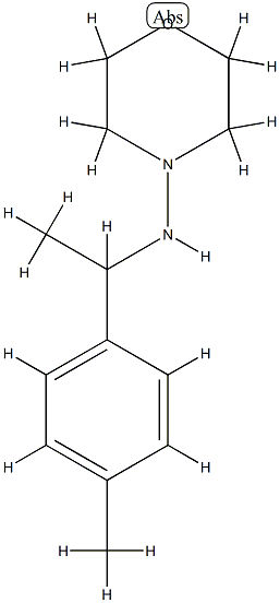 4-Morpholinamine,N-[1-(4-methylphenyl)ethyl]-(9CI) CAS#: 805192-74-9