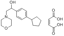 4-Morpholineethanol, alpha-(4-cyclopentylphenyl)-, (Z)-2-butenedioate  (1:1) CAS#: 85690-02-4