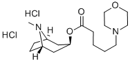 4-Morpholinepentanoic acid, 8-methyl-8-azabicyclo(3.2.1)oct-3-yl ester , dihydrochloride, exo- CAS#: 87168-52-3