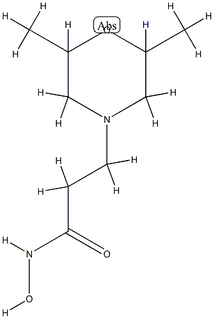 4-Morpholinepropionohydroxamicacid,2,6-dimethyl-(8CI) CAS#: 802893-74-9