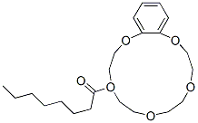 4-OCTANOYLBENZO-15-CROWN-5 CAS#: 82361-78-2