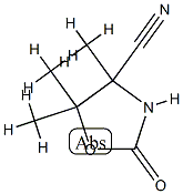 4-Oxazolidinecarbonitrile,4,5,5-trimethyl-2-oxo-(7CI) CAS#: 89943-24-8