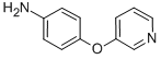 4-(PYRIDIN-3-YLOXY)-PHENYLAMINE CAS#: 80650-45-9