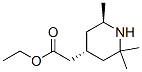 4-Piperidineaceticacid,2,2,6-trimethyl-,ethylester,trans-(+)-(8CI) CAS#: 801979-15-7