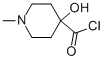 4-Piperidinecarbonyl chloride, 4-hydroxy-1-methyl- (9CI) CAS#: 87752-57-6