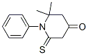 4-Piperidinone,  2,2-dimethyl-1-phenyl-6-thioxo- CAS#: 87992-57-2