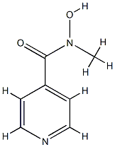 4-Pyridinecarboxamide,N-hydroxy-N-methyl-(9CI) CAS#: 83421-30-1