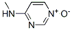 4-Pyrimidinamine, N-methyl-, 1-oxide (9CI) CAS#: 84539-21-9