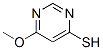 4-Pyrimidinethiol, 6-methoxy- (7CI) CAS#: 89322-71-4
