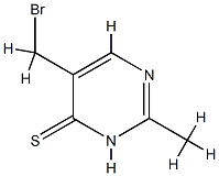 4-Pyrimidinethiol,5-(bromomethyl)-2-methyl-(8CI) CAS#: 801989-89-9