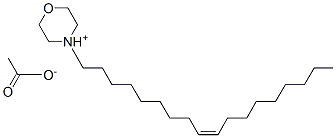 4-[(Z)-octadec-9-enyl]morpholinium acetate CAS#: 84696-70-8