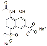 4-acetamido-5-hydroxynaphthalene-1,7-disulphonic acid, sodium salt CAS#: 84000-85-1